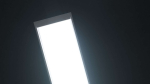 Lumines profile type Subli lacquered black, 2,02 m